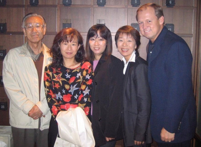 With Japanese clients NF Import
