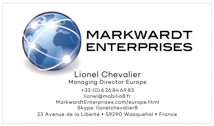 Lionel Chevalier business card